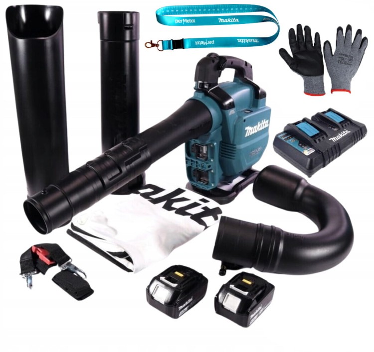 Makita DUB363PT2V dmuchawa do liści akumulatorowa 2x18v 5.0 Ah