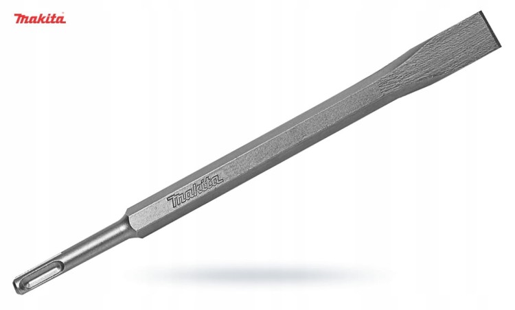 Makita D-08729 Dłuto Płaskie Przecinak Sds-plus 20x250mm Do Betonu