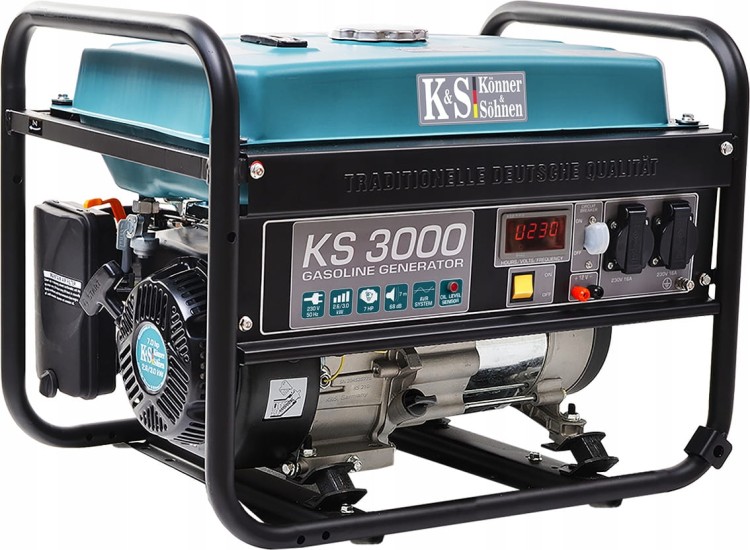 Könner&amp;Söhnen K&amp;S Agregat Prądotwórczy Ks3000 Avr 3000w 230v + 12v Benzyna